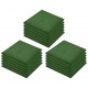 Sonata Ударопоглъщащи каучукови плочи, 18 бр, 50x50x3 см, зелени