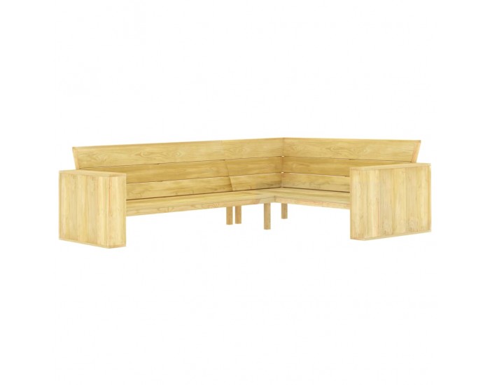 Sonata Градински лаундж комплект от 2 части, импрегниран бор