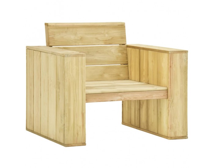 Sonata Градински лаундж комплект от 4 части, импрегниран бор