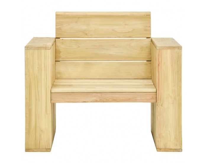 Sonata Градински лаундж комплект от 4 части, импрегниран бор