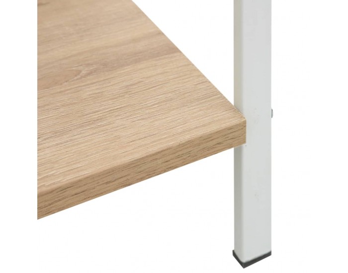 Sonata Етажерка за книги с 3 рафта, дъб, 60x27,6x90,5 см, ПДЧ