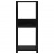 Sonata Малка етажерка за книги, черна, 33,5x39,6x79,7 см, ПДЧ