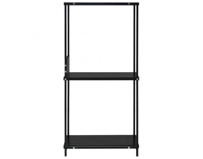 Sonata Малка етажерка за книги, черна, 33,5x39,6x79,7 см, ПДЧ