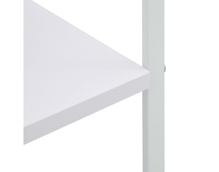 Sonata Шкаф за микровълнова, бял, 60x39,6x123 см, ПДЧ