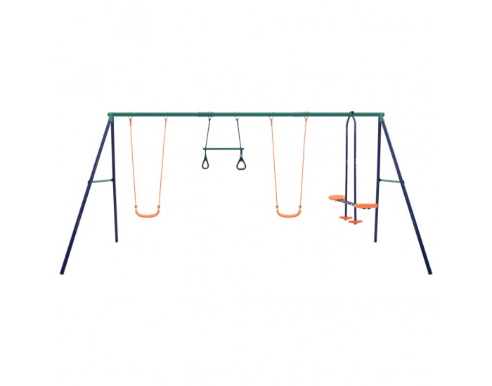 Sonata Комплект гимнастически халки и люлки с 4 седалки, стомана