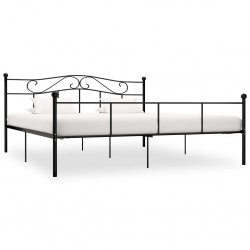 Sonata Рамка за легло, черна, метал, 180x200 cм - Спалня