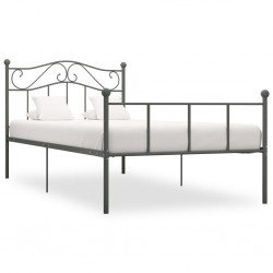Sonata Рамка за легло, сива, метал, 100x200 cм - Спалня