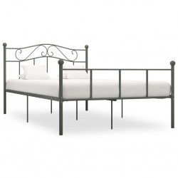 Sonata Рамка за легло, сива, метал, 160x200 см - Спалня