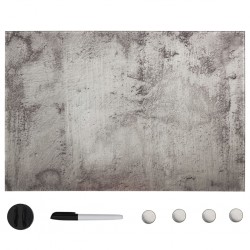 Sonata Магнитна дъска за стенен монтаж, стъкло, 60x40 см - Бизнес и Промишленост