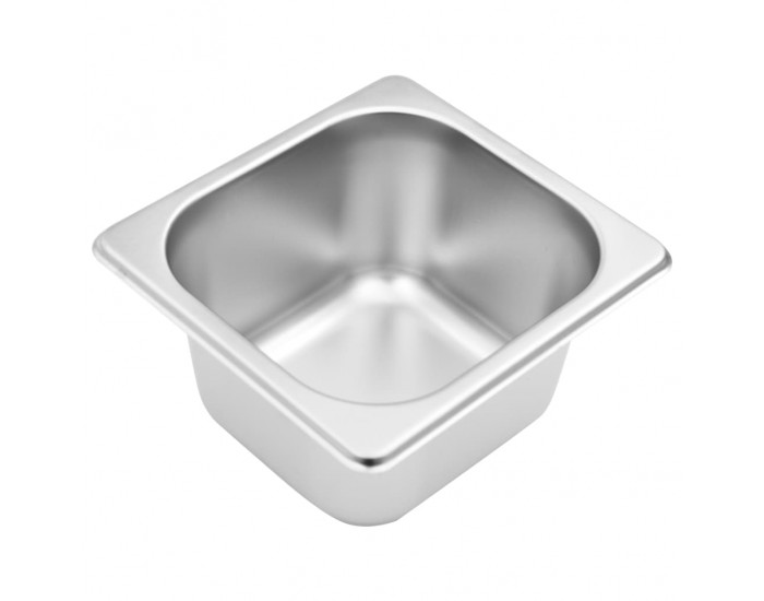 Sonata Гастронорм контейнер държач с 3 GN съда 1/6 неръждаема стомана