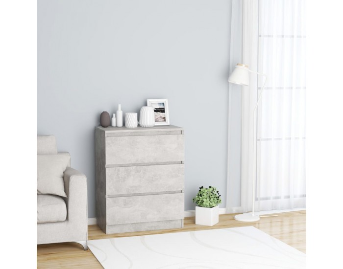 Sonata Бюфет, бетонно сив, 60x35x76 см, ПДЧ Sonata Бюфет, бетонно сив, 60x35x76 см, ПДЧ