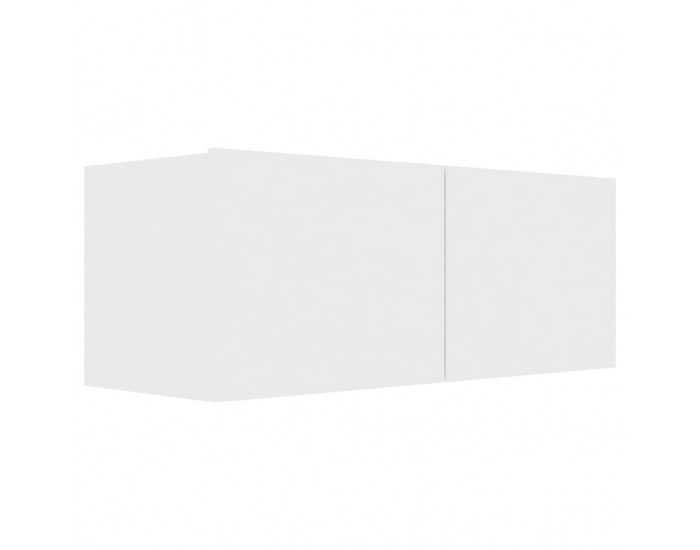 Sonata ТВ шкаф, бял, 80x30x30 см, ПДЧ