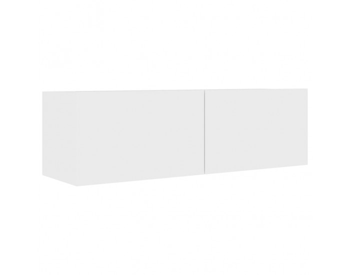 Sonata ТВ шкаф, бял, 100x30x30 см, ПДЧ