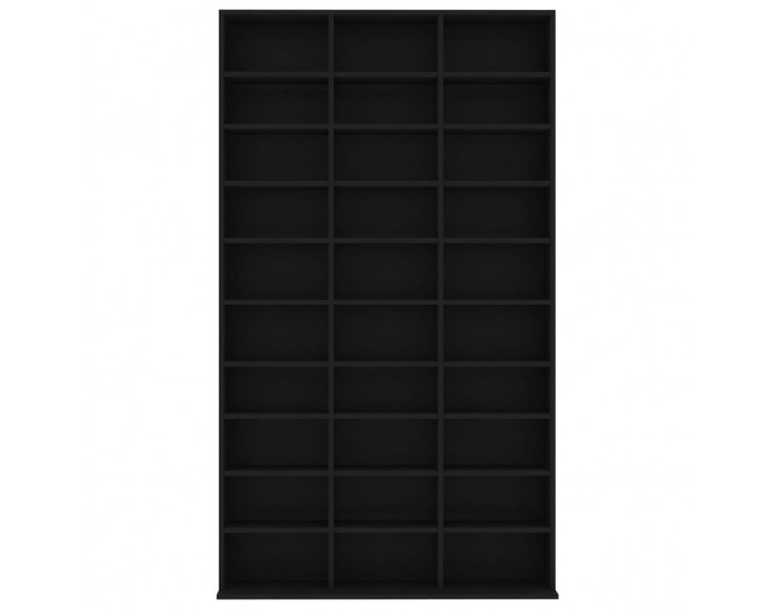 Sonata CD шкаф, черен, 102x16x177,5 см, ПДЧ