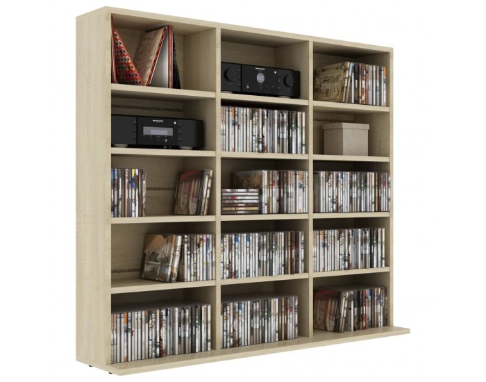 Sonata CD шкаф, дъб сонома, 102x16x89,5 см, ПДЧ