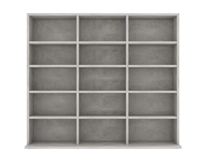 Sonata CD шкаф, бетонно сив, 102x16x89,5 см, ПДЧ
