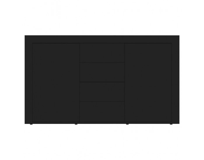 Sonata Бюфет, черен, 120x36x69 см, ПДЧ