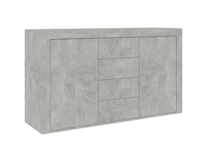 Sonata Бюфет, бетонно сив, 120x36x69 см, ПДЧ