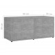 Sonata ТВ шкаф, бетонно сив, 80x34x36 см, ПДЧ