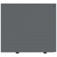 Sonata ТВ шкаф, сив гланц, 80x34x30 см, ПДЧ