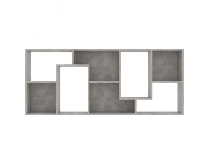 Sonata Шкаф библиотека, бетонно сива, 67x24x161 см, ПДЧ