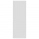 Sonata Шкаф библиотека, бял гланц, 67x24x161 см, ПДЧ