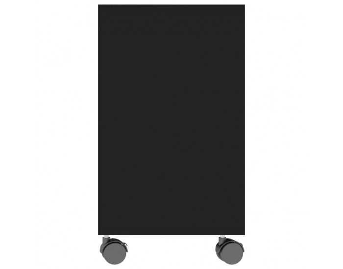 Sonata Странична маса, черна, 70x35x55 см, ПДЧ