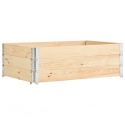 Sonata Палетни страници, 3 бр, 50x150 см, борова дървесина масив - Модулни дивани