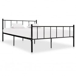 Sonata Рамка за легло, черна, метал, 180x200 cм - Легла
