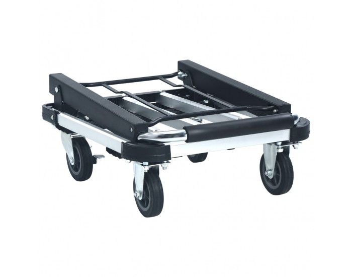 Sonata Сгъваема транспортна количка 150 кг алуминий сребриста