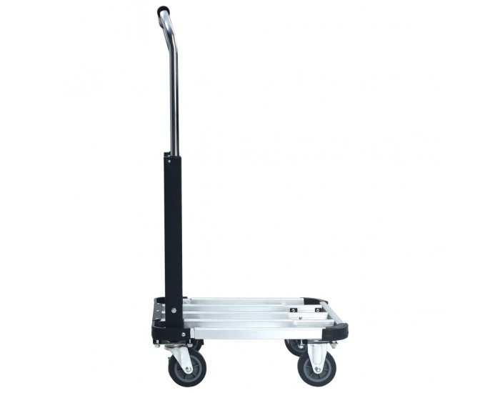 Sonata Сгъваема транспортна количка 150 кг алуминий сребриста