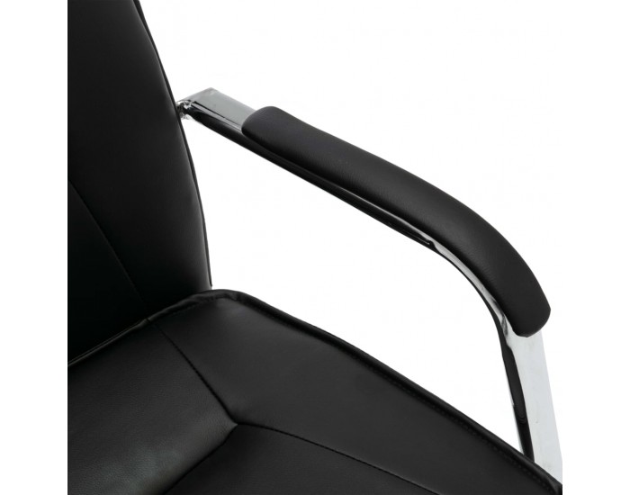 Sonata Офис стол, черен, изкуствена кожа