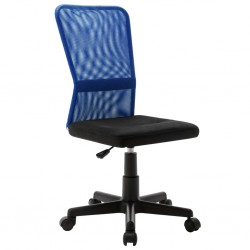 Sonata Офис стол, черно и синьо, 44x52x100 см, мрежест плат - Столове