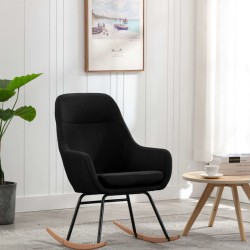 Sonata Люлеещ се стол, черен, текстил - Специални столове