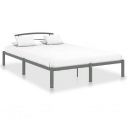Sonata Рамка за легло, сива, метал, 120x200 cм - Легла