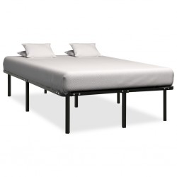 Sonata Рамка за легло, черна, метал, 120x200 cм - Спалня