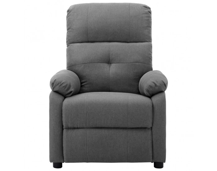 Sonata Масажен реклайнер, светлосив, текстил