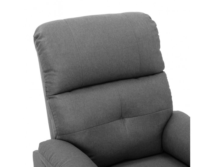 Sonata Масажен реклайнер, светлосив, текстил