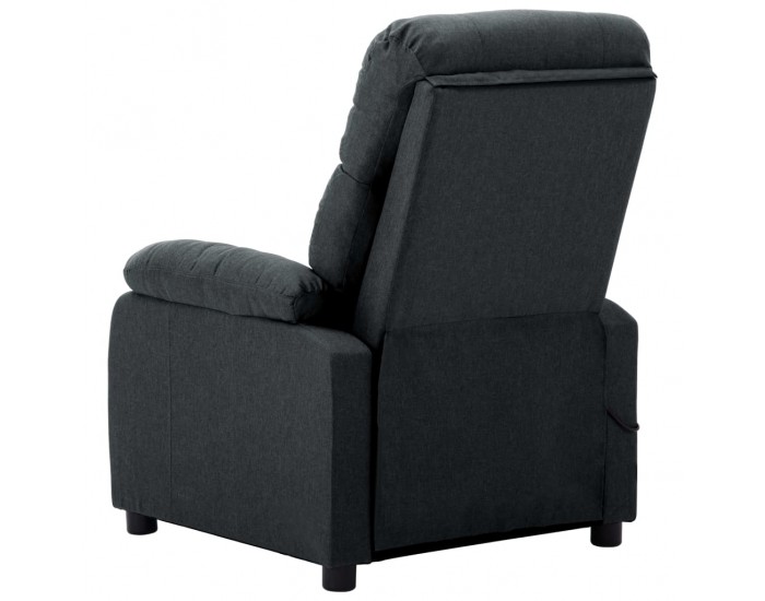 Sonata Масажен реклайнер, тъмносив, текстил