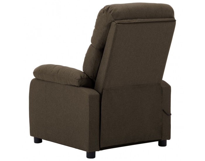 Sonata Масажен реклайнер, кафяв, текстил