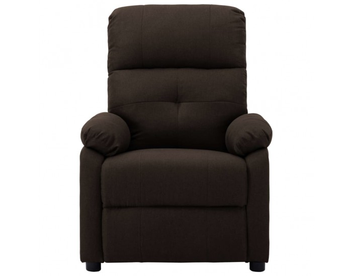 Sonata Масажен реклайнер, тъмнокафяв, текстил