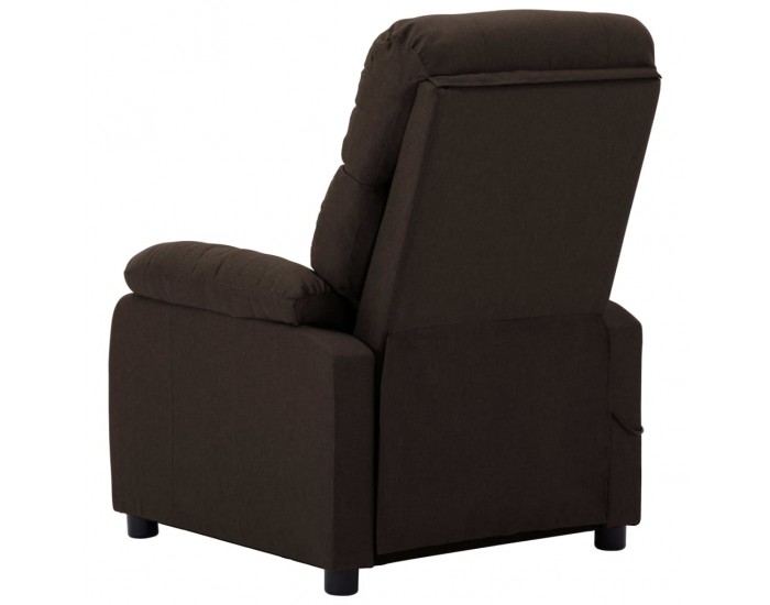 Sonata Масажен реклайнер, тъмнокафяв, текстил