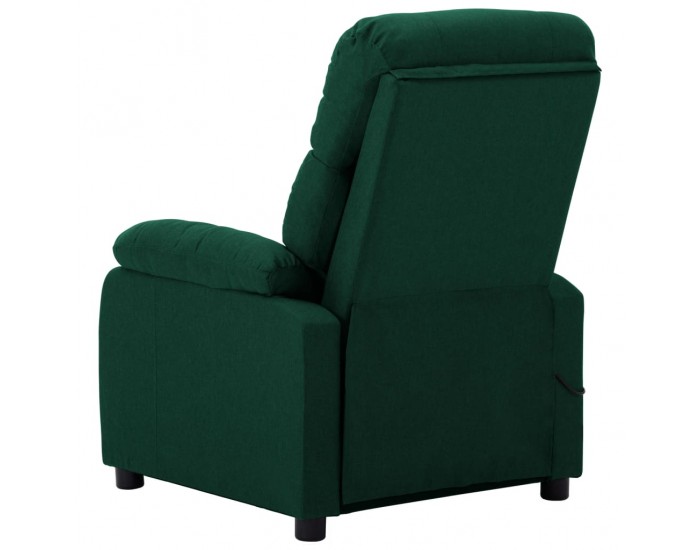 Sonata Масажен реклайнер, тъмнозелен, текстил