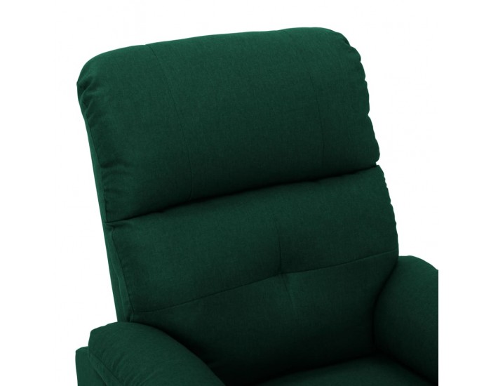 Sonata Масажен реклайнер, тъмнозелен, текстил