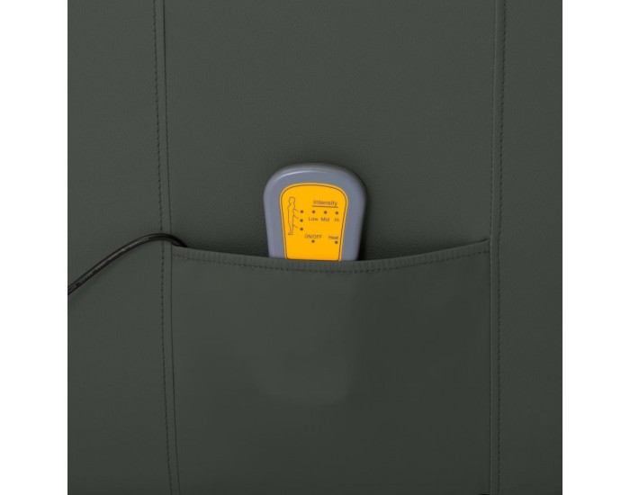 Sonata Масажен наклоняем стол, сив, изкуствена кожа