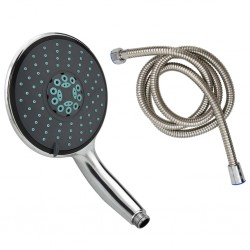 Sonata Многофункционална ръчна душ слушалка с 1,5 м шлаух хром - Продукти за баня и WC
