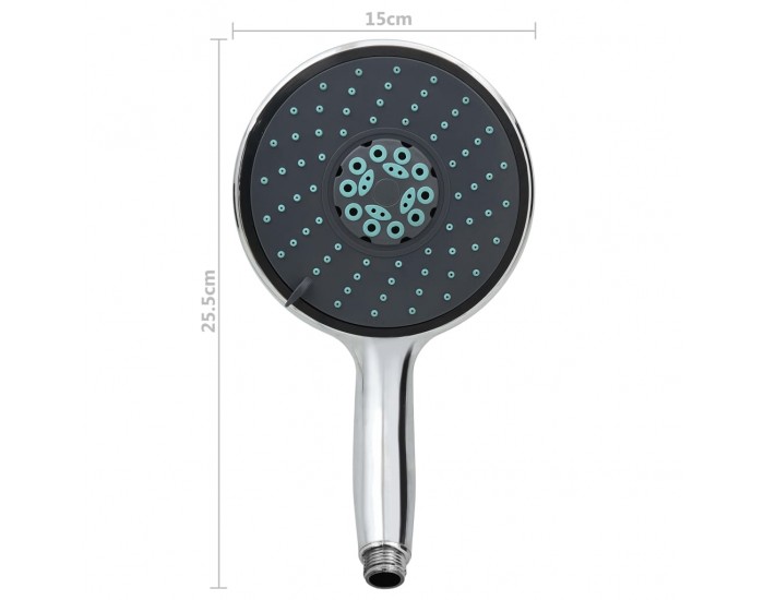 Sonata Многофункционална ръчна душ слушалка с 1,5 м шлаух хром