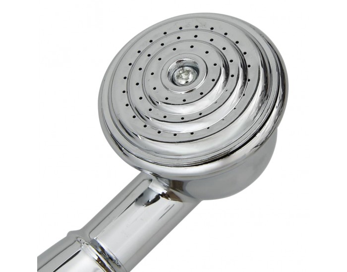 Sonata Смесител за вана с 2 ръкохватки + ръчна душ слушалка хром ретро