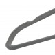Sonata 20 бр Комплект закачалки за дрехи антиплъзгащи сиво кадифе