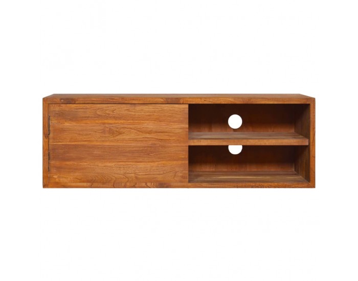 Sonata ТВ шкаф за стенен монтаж, 90x30x30 cм, тиково дърво масив Sonata ТВ шкаф за стенен монтаж, 90x30x30 cм, тиково дърво масив